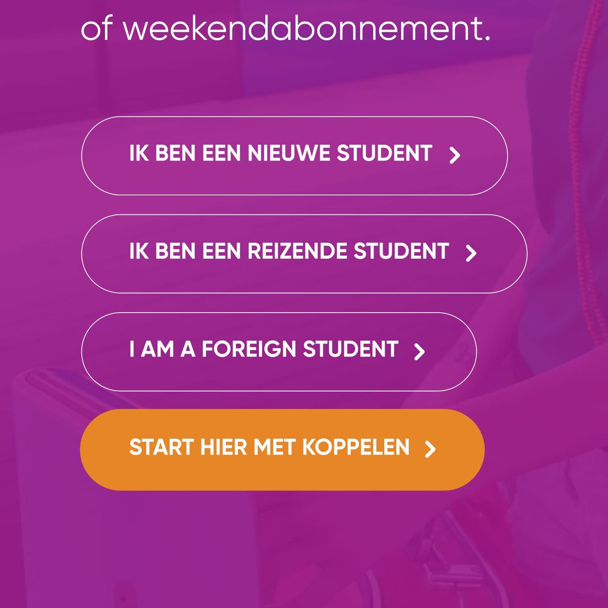 studentenreisproduuct-customer-journey